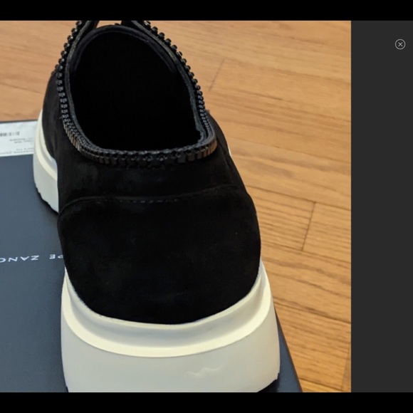 100% Real Giuseppe Zanotti Zipper Suede. - Picture 5 of 9